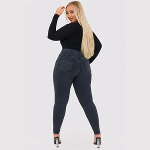 Shapewear Jeans with belly