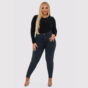 Shapewear Jeans with belly