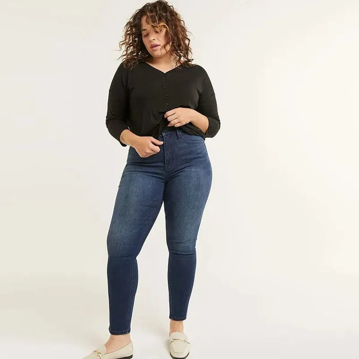 Shapewear Jeans with belly