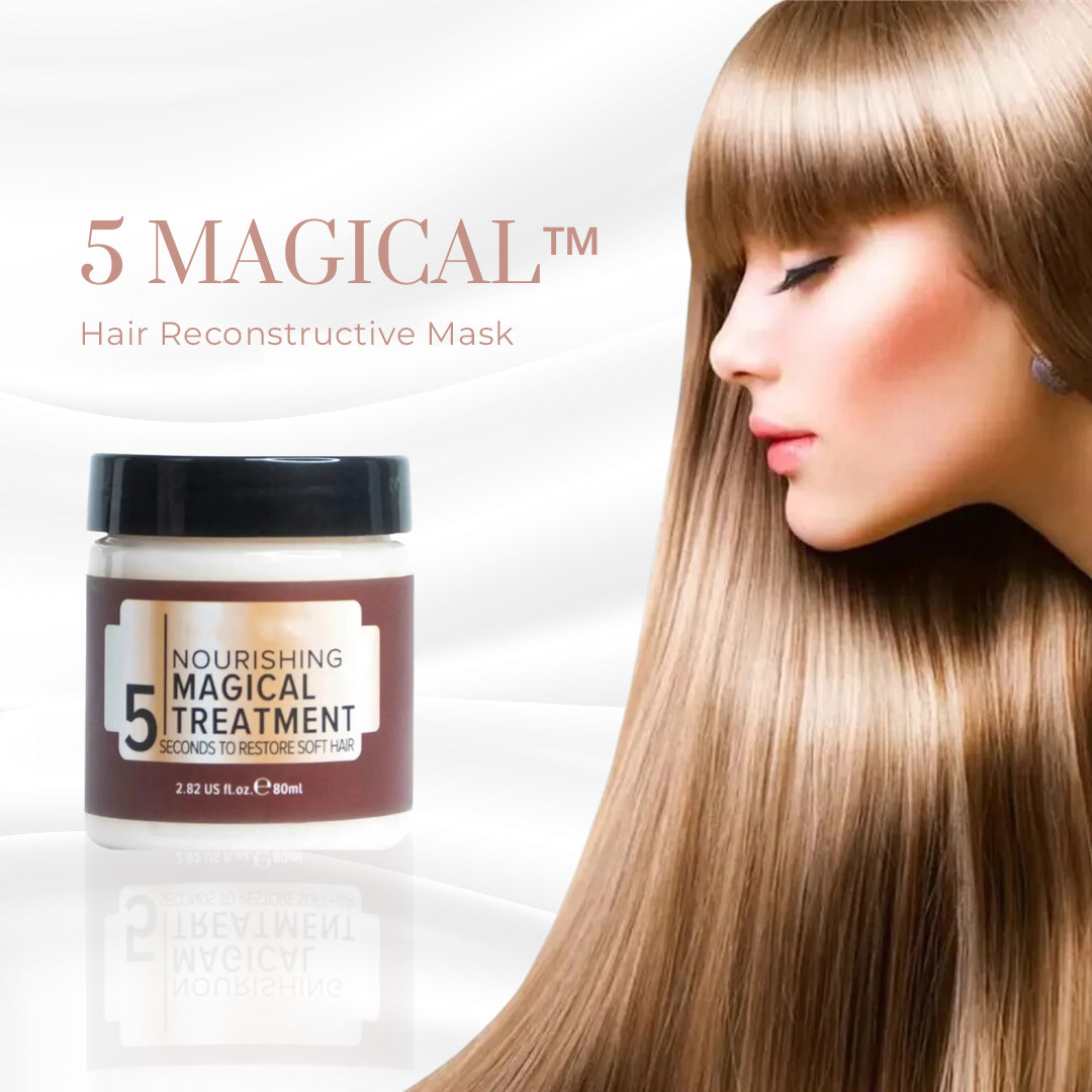 5 MAGICAL™ Hair Reconstructing Mask - (50% OFF)