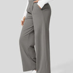 High-Waisted Body Sculpt Wide-Leg Work Pants