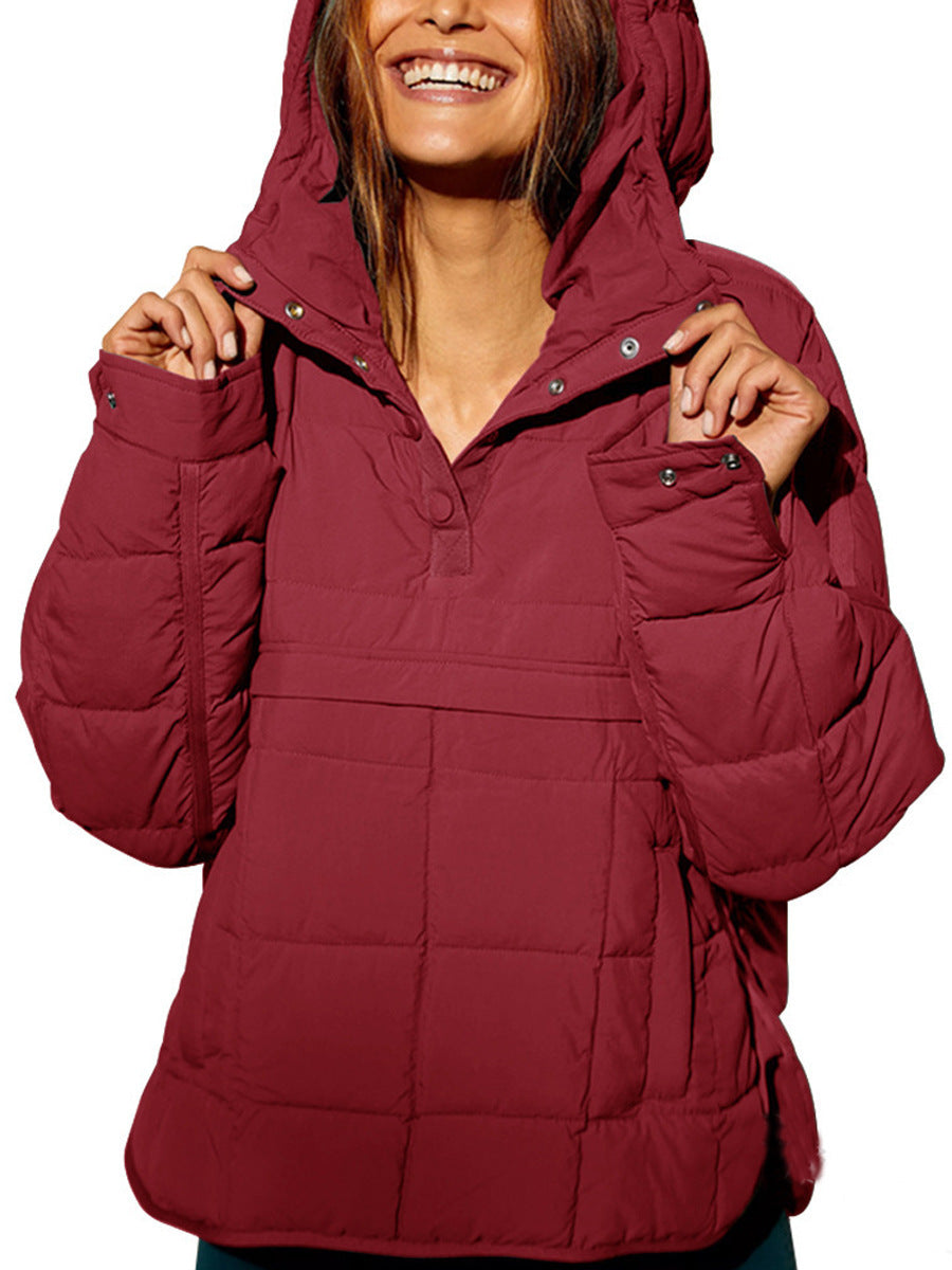 Oversized Hooded Puffer Jacket