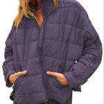 Lightweight Quilted Puffer Jacket with Pockets