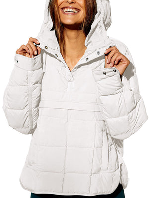 Oversized Hooded Puffer Jacket