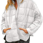 Lightweight Quilted Puffer Jacket with Pockets