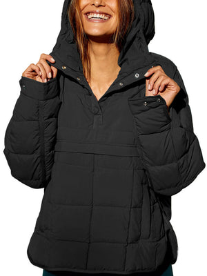 Oversized Hooded Puffer Jacket