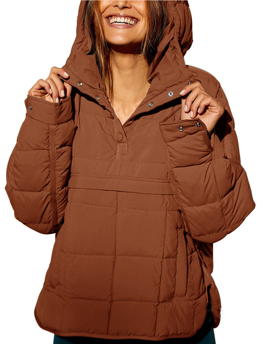 Oversized Hooded Puffer Jacket