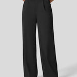 High-Waisted Body Sculpt Wide-Leg Work Pants