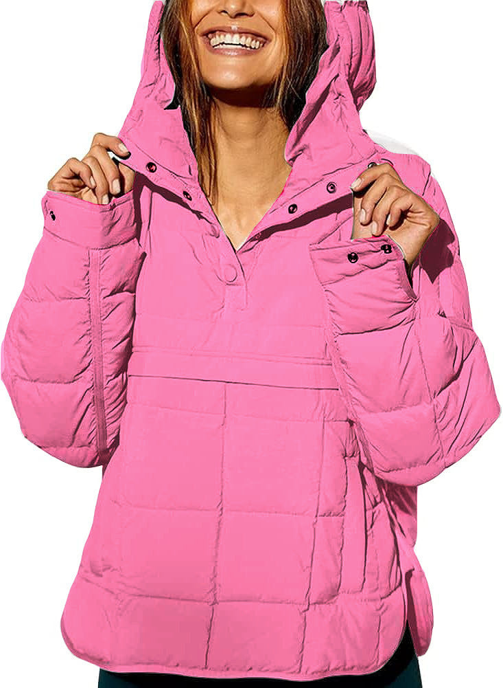 Oversized Hooded Puffer Jacket