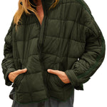 Lightweight Quilted Puffer Jacket with Pockets