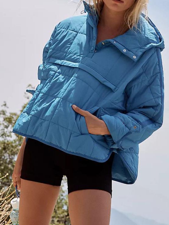 Oversized Hooded Puffer Jacket