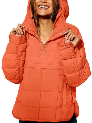 Oversized Hooded Puffer Jacket