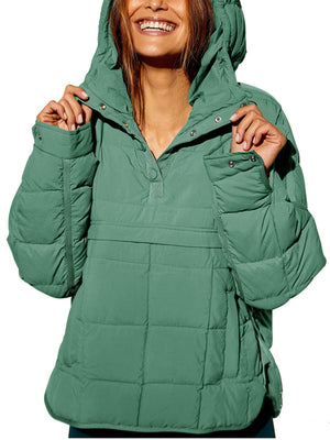 Oversized Hooded Puffer Jacket