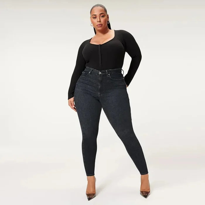 Shapewear Jeans with belly