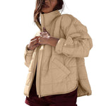 Lightweight Quilted Puffer Jacket with Pockets